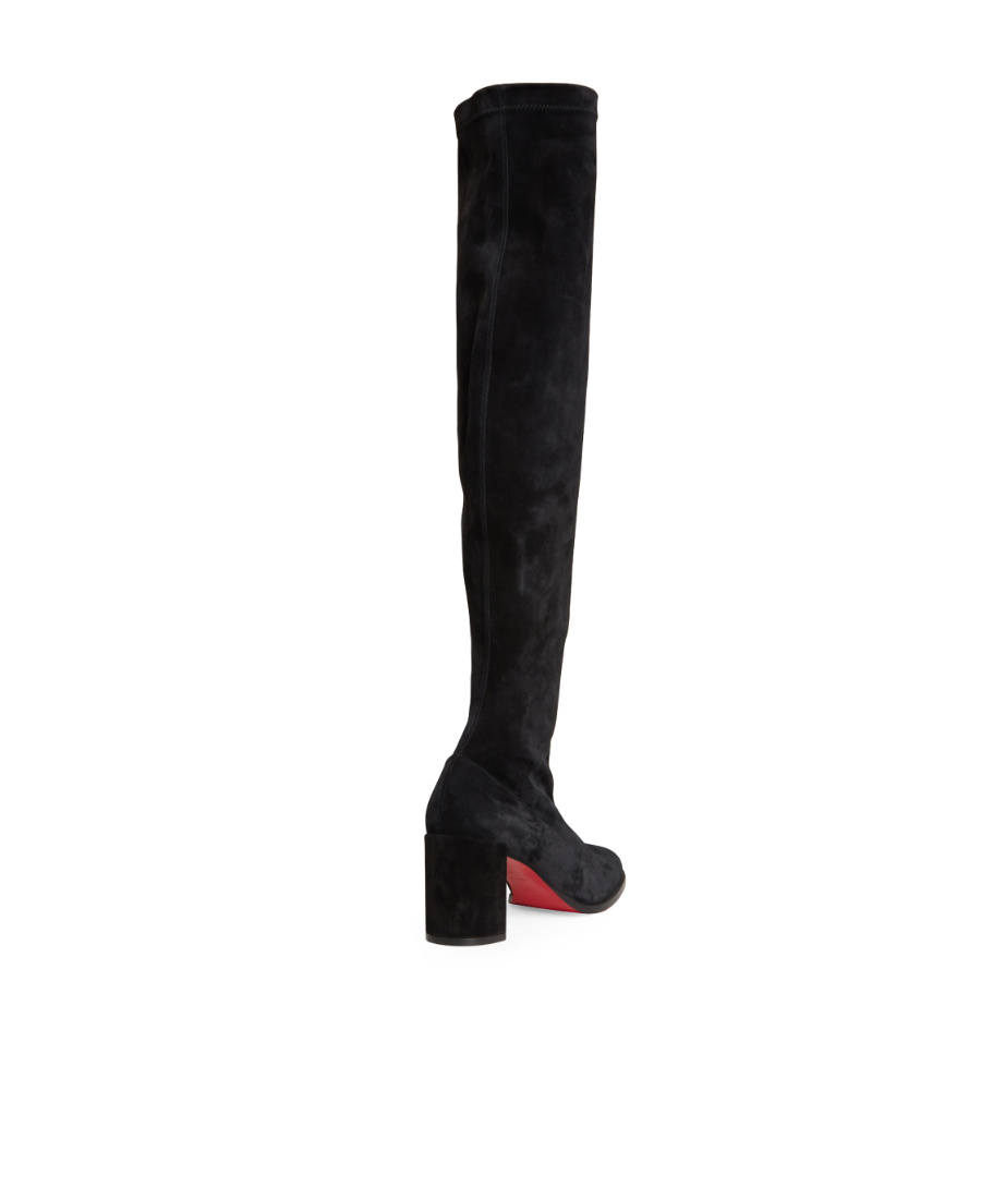Christian Louboutin Stretchadoxa 70mm Over-the-knee Boots In Black
