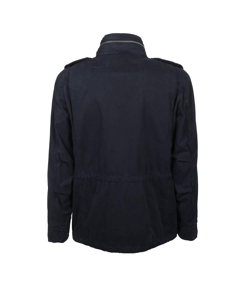Aspesi Lightweight Nylon Jacket With Functional Design In Black