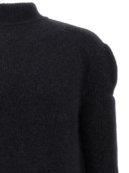 Rick Owens Subhuman Sweaters And Cardigans Black In Black