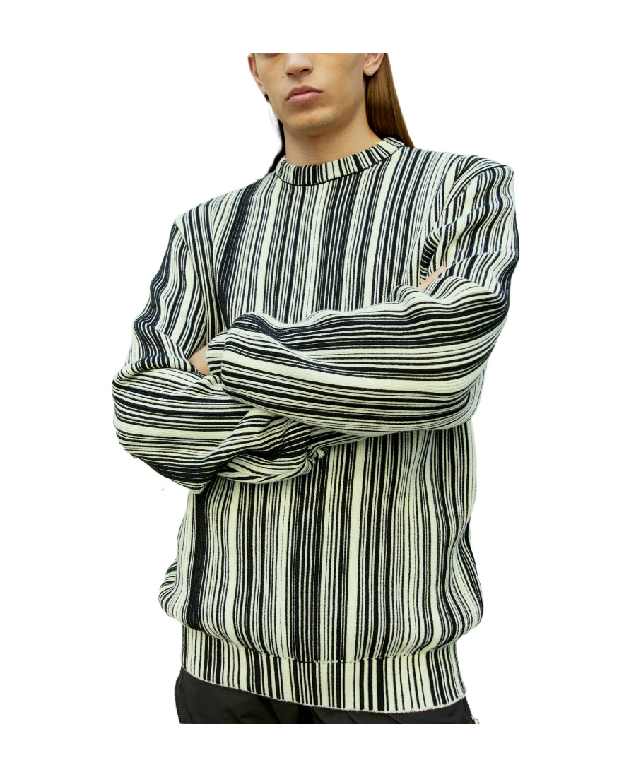 VTMNTS PATTERN KNITTED SWEATER 