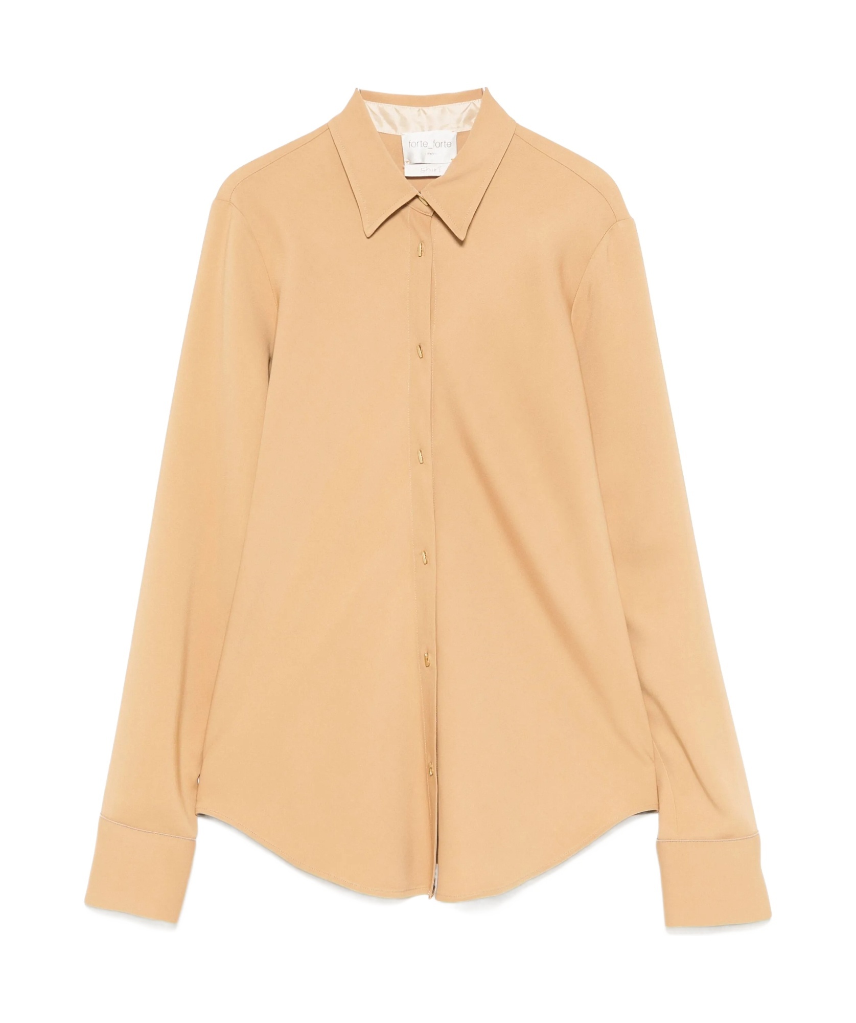 FORTE FORTE STRETCH CADY CREPE SHIRT