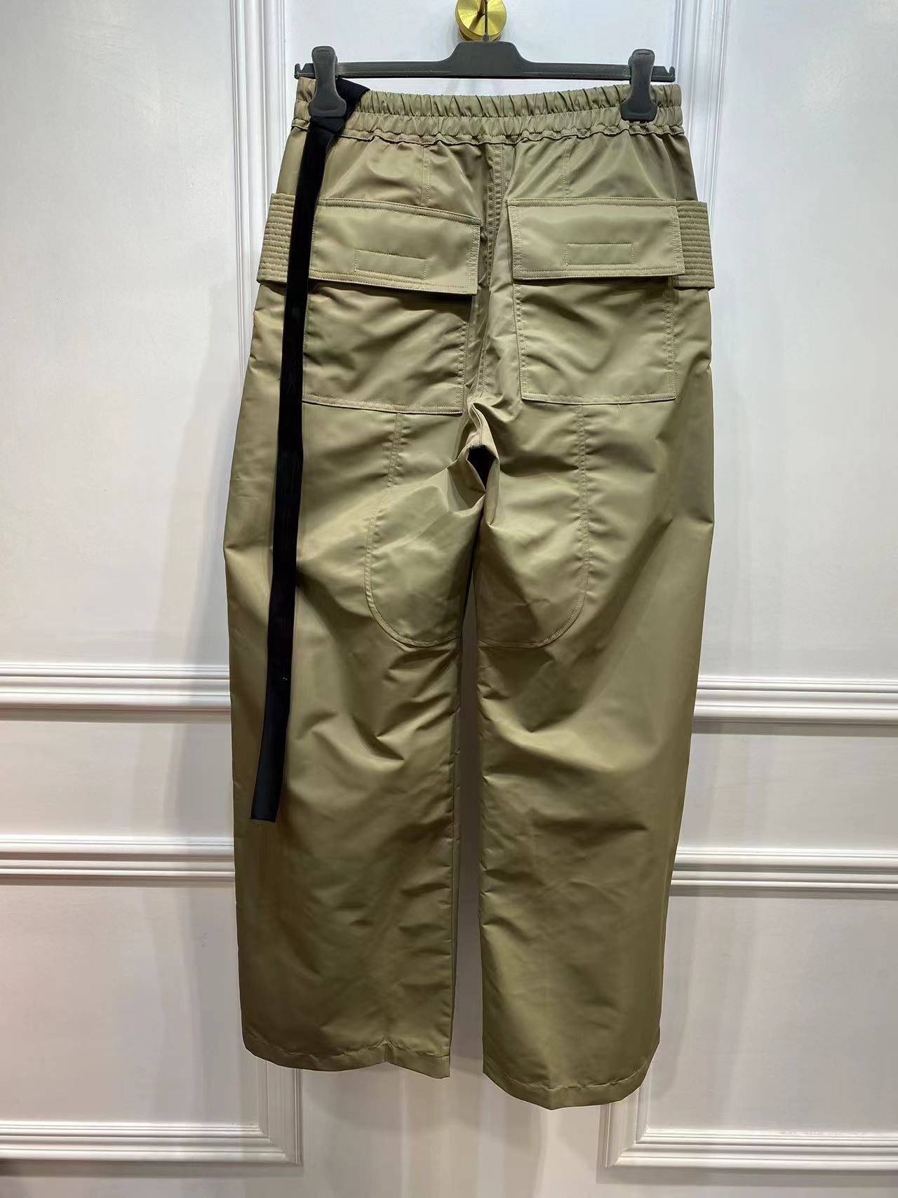 Rick Owens Drkshdw Multi-pocket Casual Pants In Green
