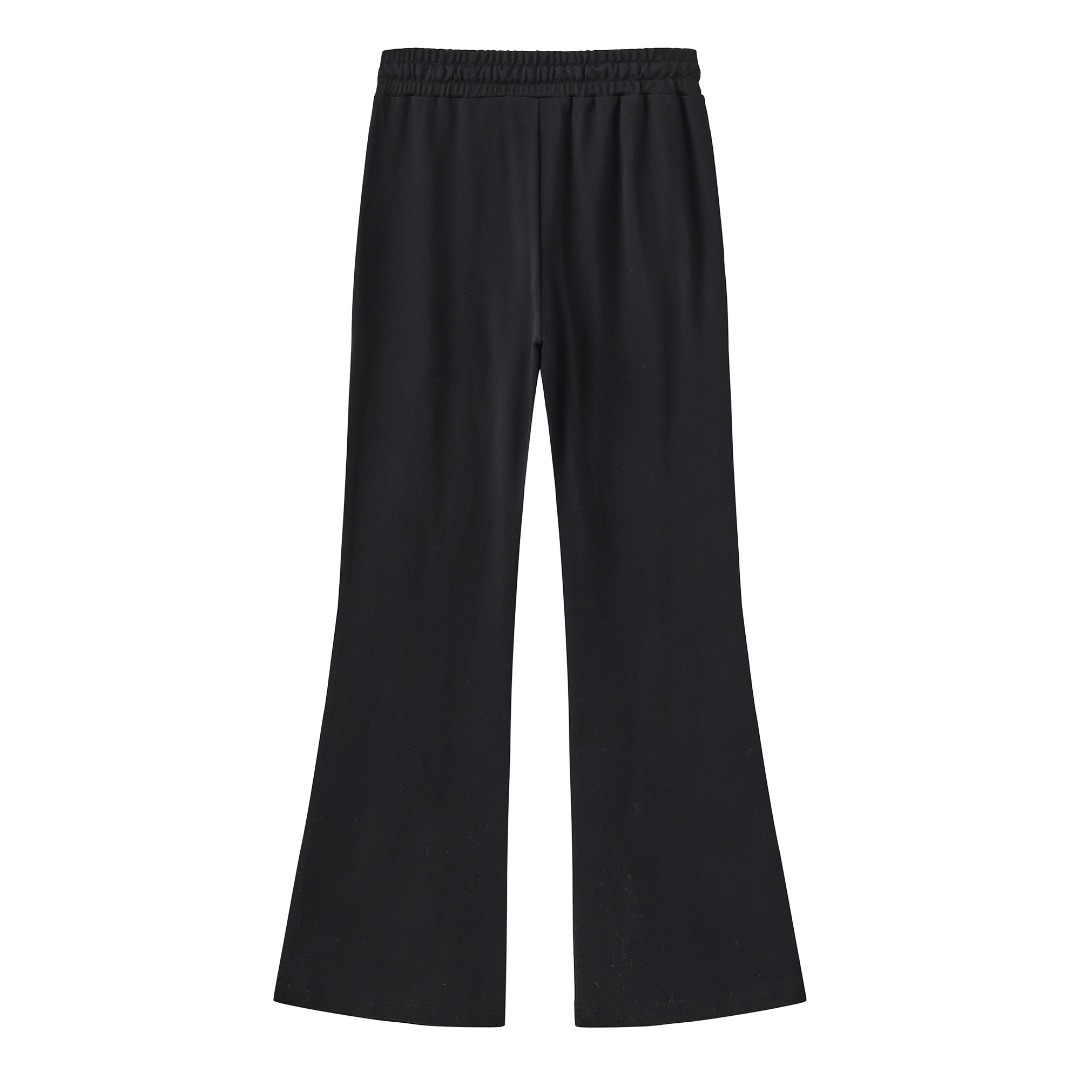 Marissa Chiara Drawstring Sweatpants In Black