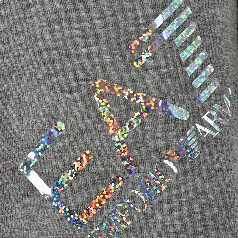 EA7 LETTER PRINTED CASUAL JACKET 