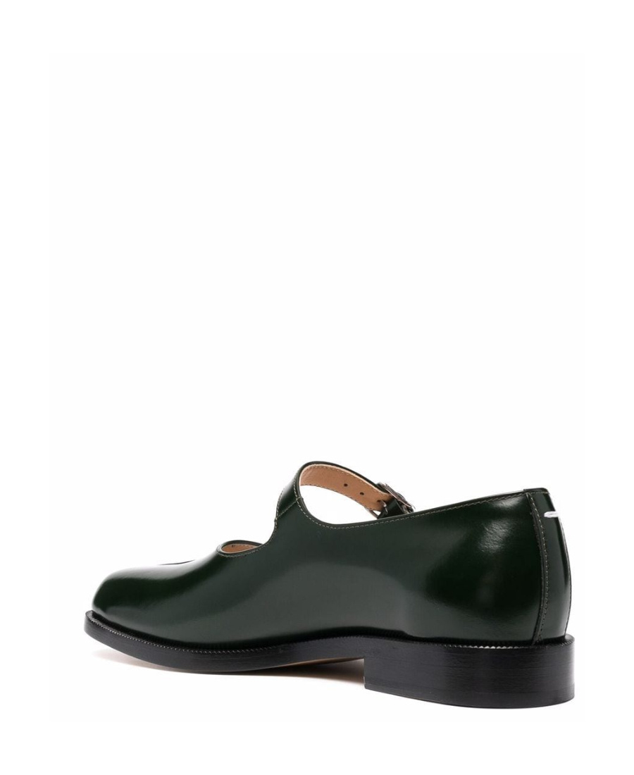Shop Maison Margiela Tabi Mary-janes In Black