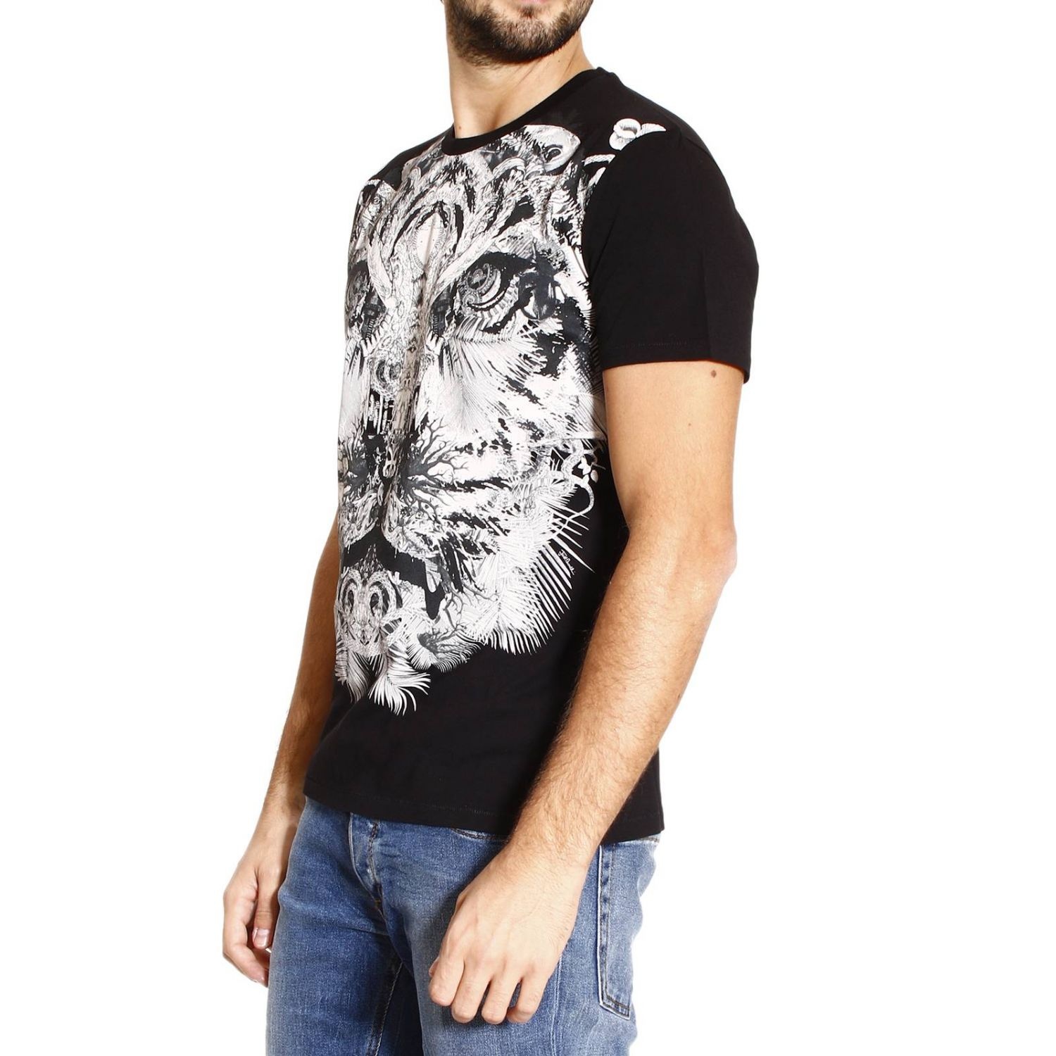 Just Cavalli Printed T-shirt In Multicolor