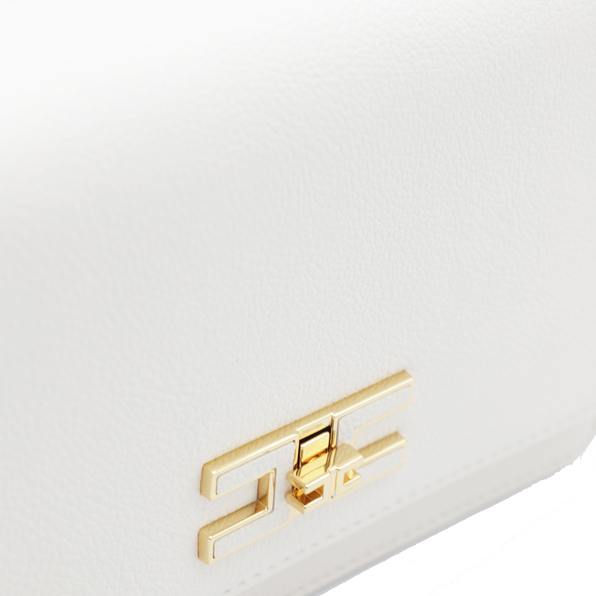 ELISABETTA FRANCHI LOGO-PLAQUE CROSSBODY BAG