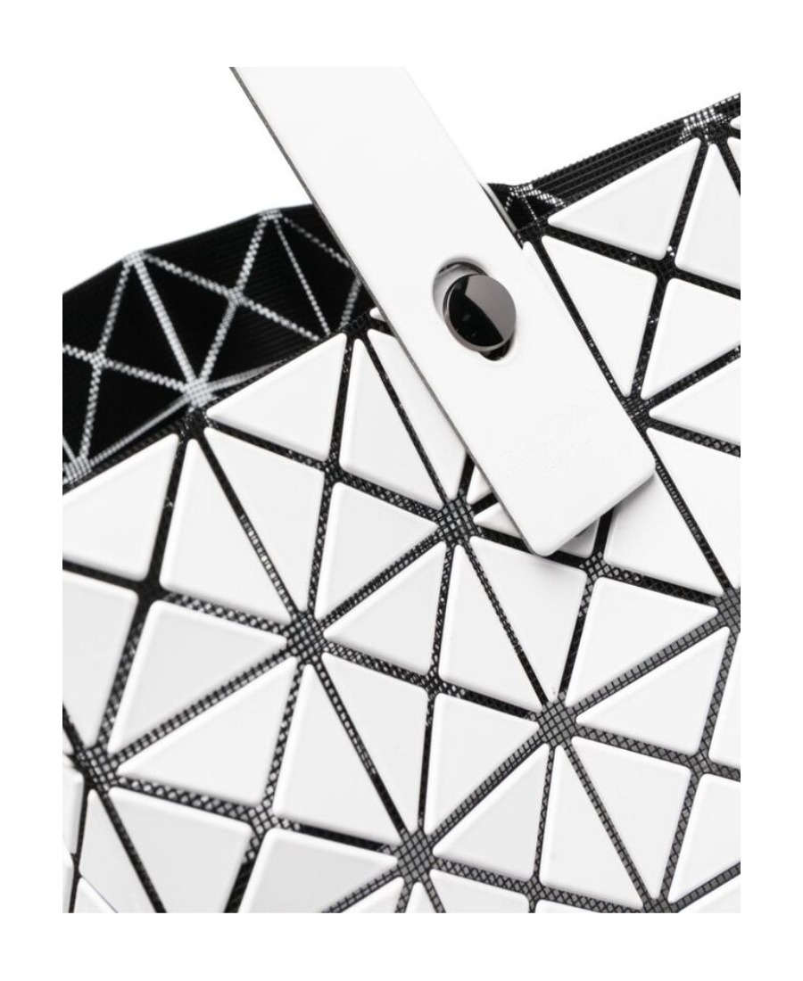 Shop Bao Bao Issey Miyake Large Prism Tote Bag In White