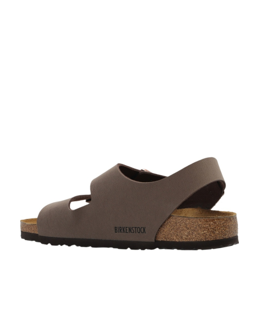 Birkenstock Logo Sandals In Brown