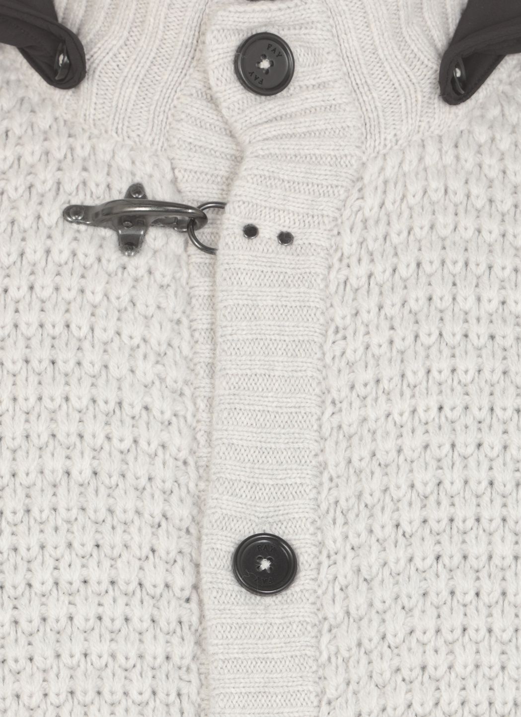 Fay Knit Jacket In White
