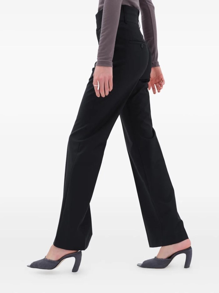 Remain Birger Christensen Casual Pants With Belt Loops In Black