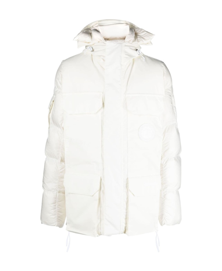 Canada Goose Long-sleeved Down Jacket In White