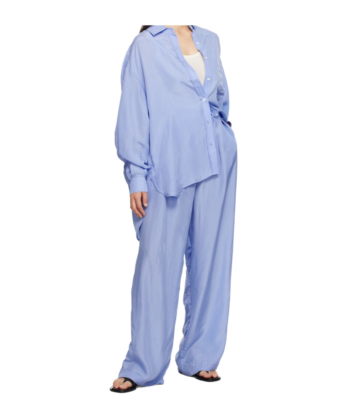THE FRANKIE SHOP TANSY PLEATED TROUSERS