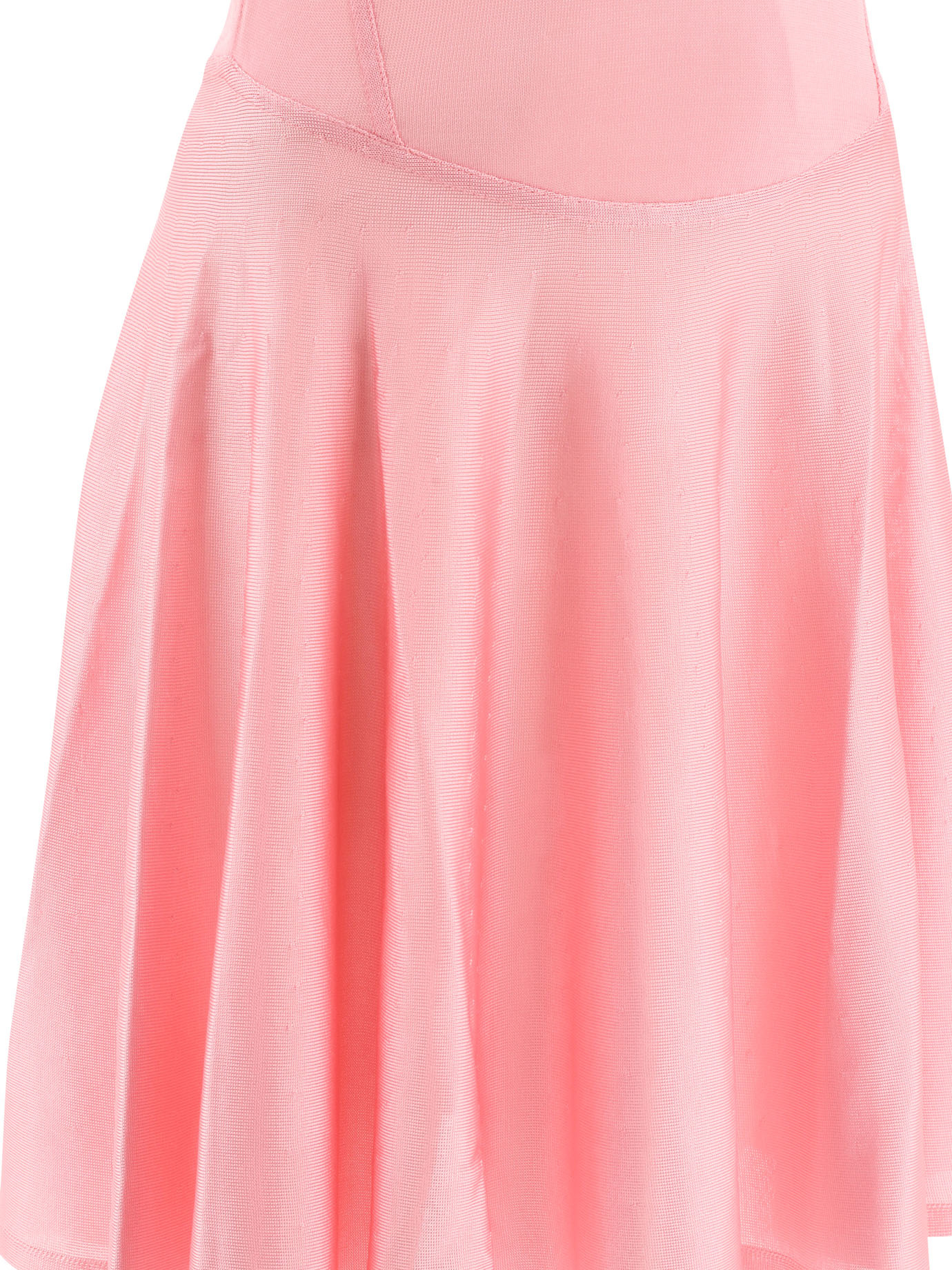 ALAÏA ALAÏA CRISS-CROSS OPEN BACK MINI DRESS