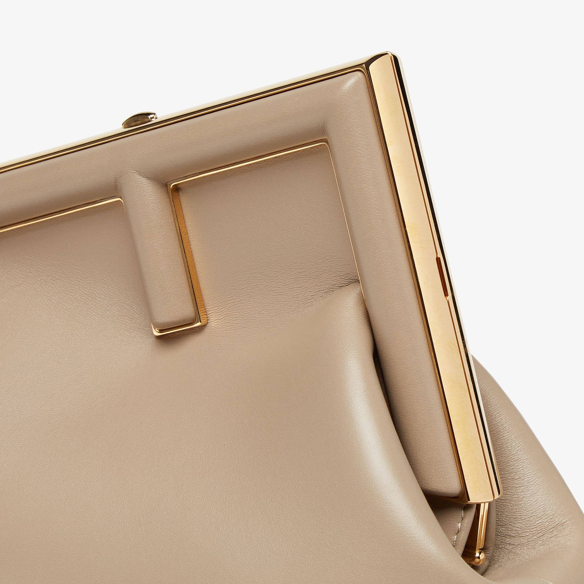 Fendi First Small Bag In Nude