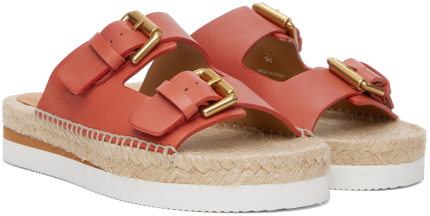 See By Chloé Logo Sandals In Multicolor