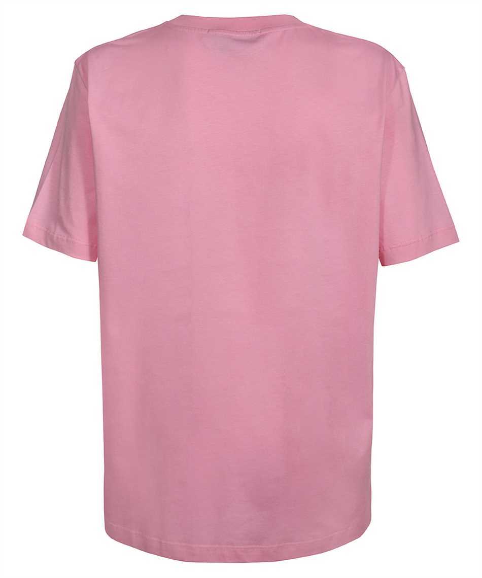 Msgm Cotton T-shirt In Pink
