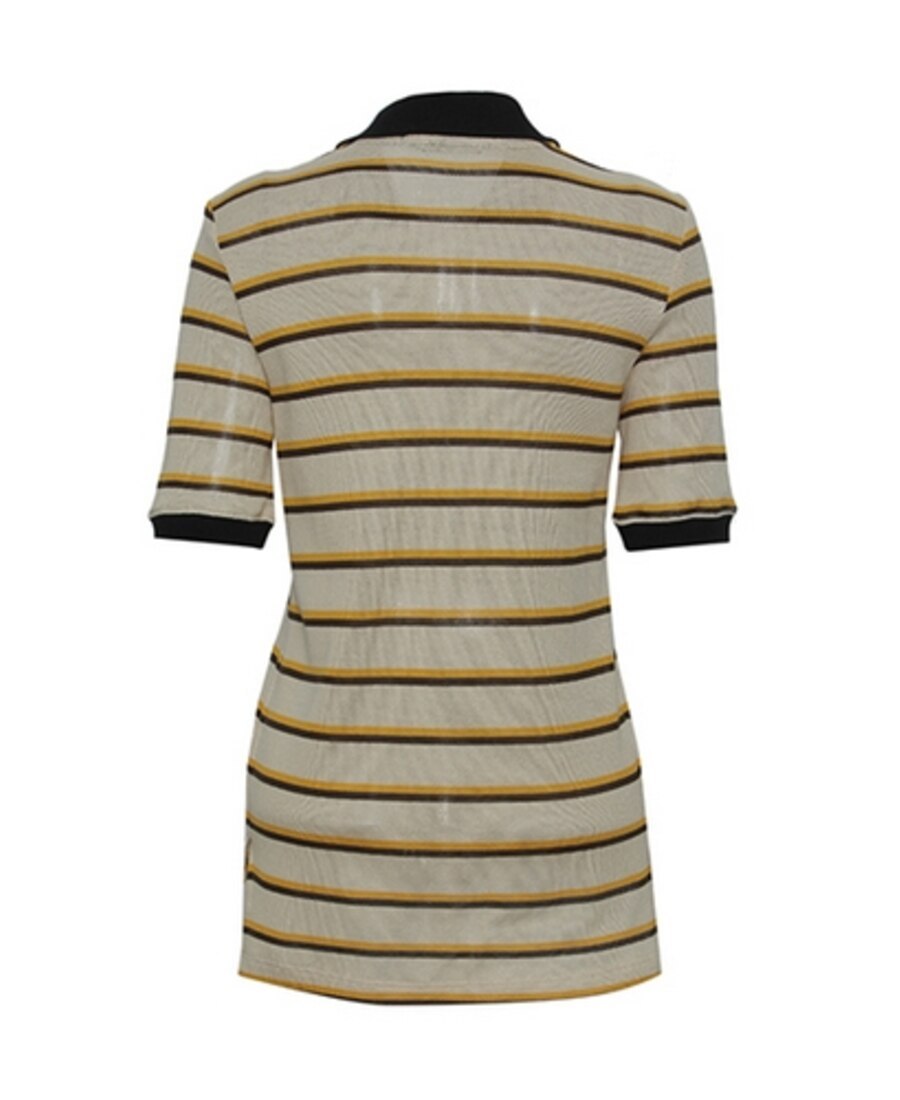 Proenza Schouler Logo Short-sleeved Polo Shirt In Nude