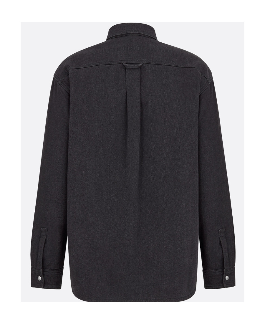 Dior Double-sided Shirt In Black