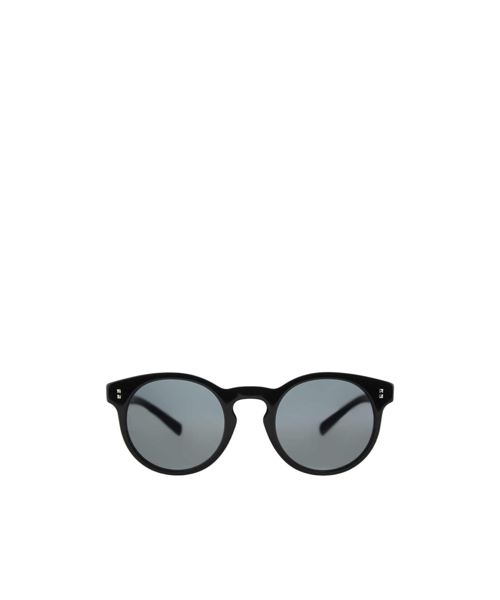 Valentino Logo Sunglasses In Black