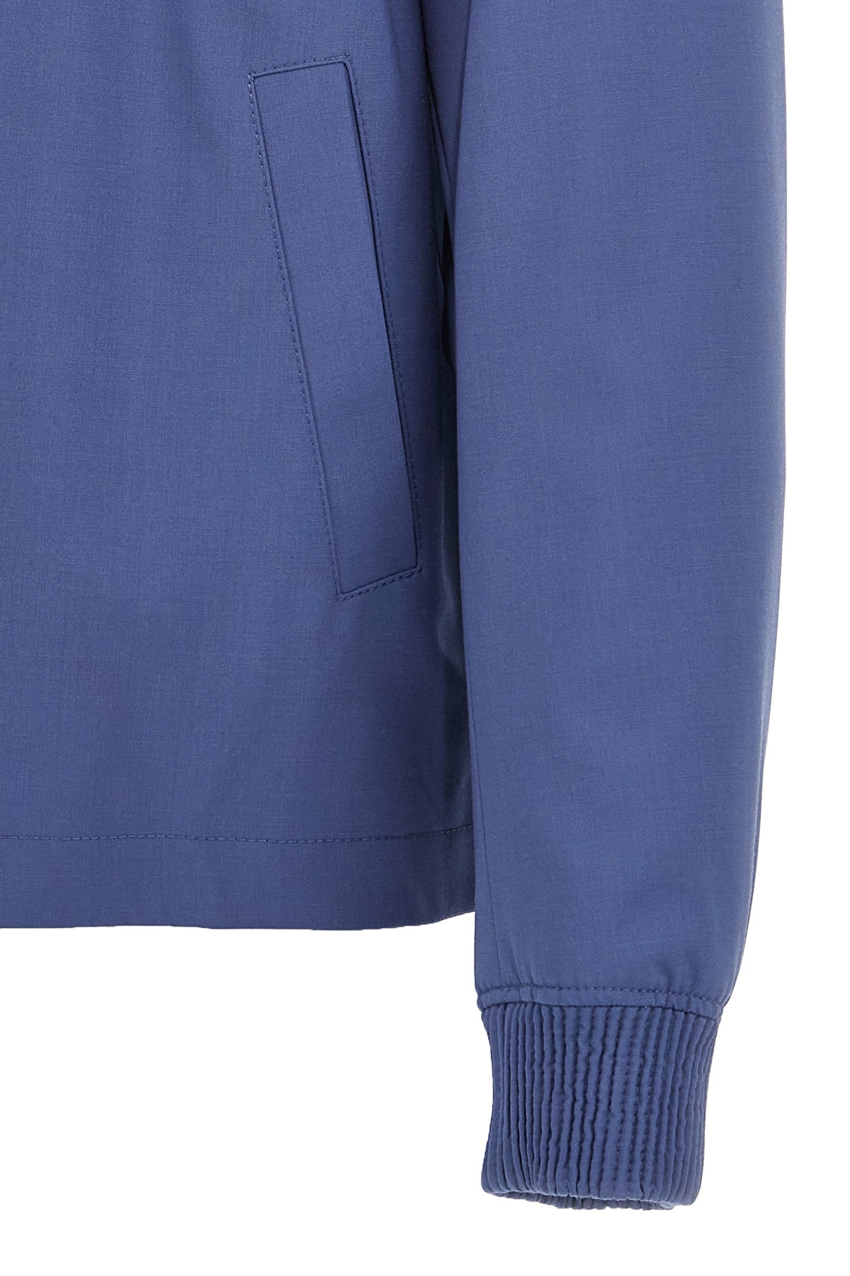 Hugo Boss Light Blue Hanry Pad Jacket In Blue
