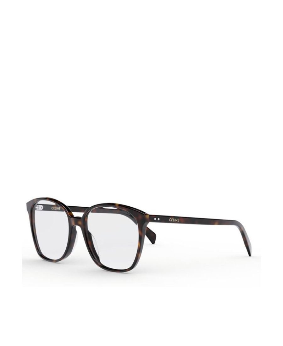 Celine Tortoiseshell-effect Optical Glasses In Brown