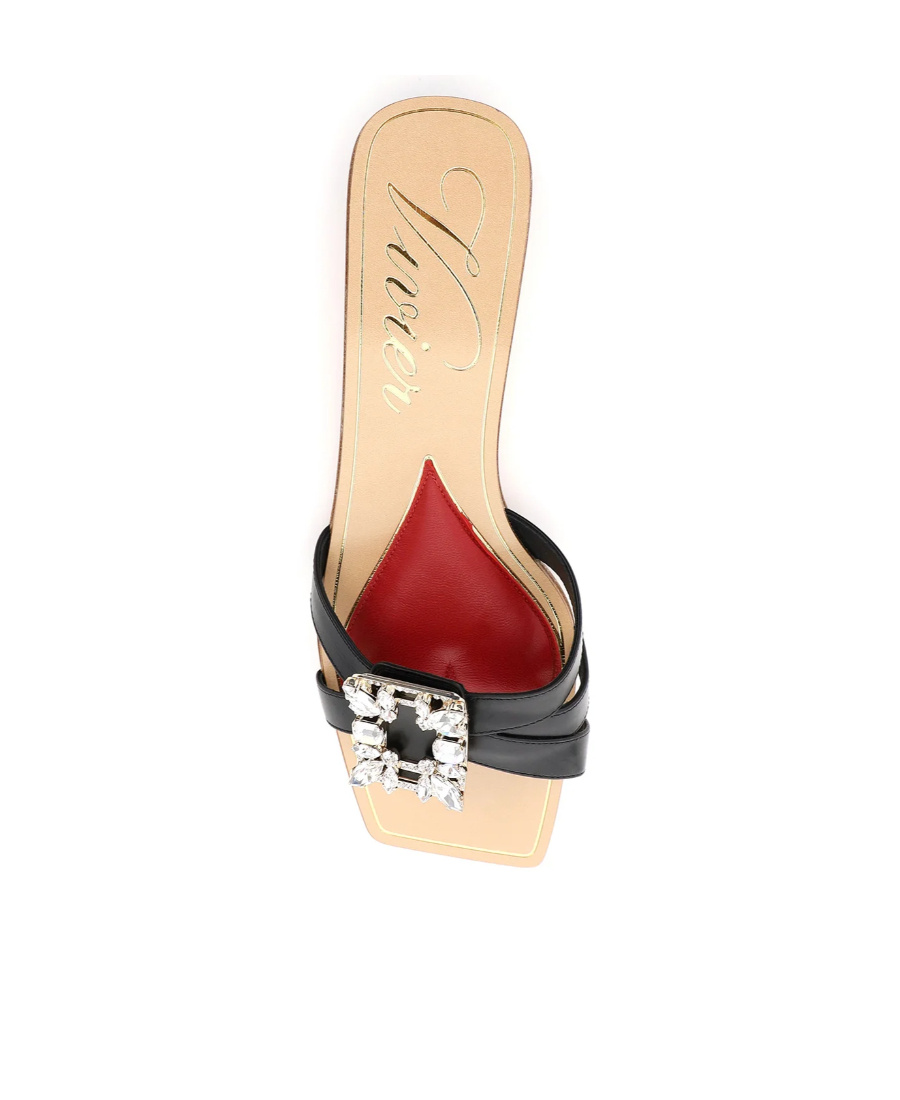 Roger Vivier Logo Flip-flops In Multicolor