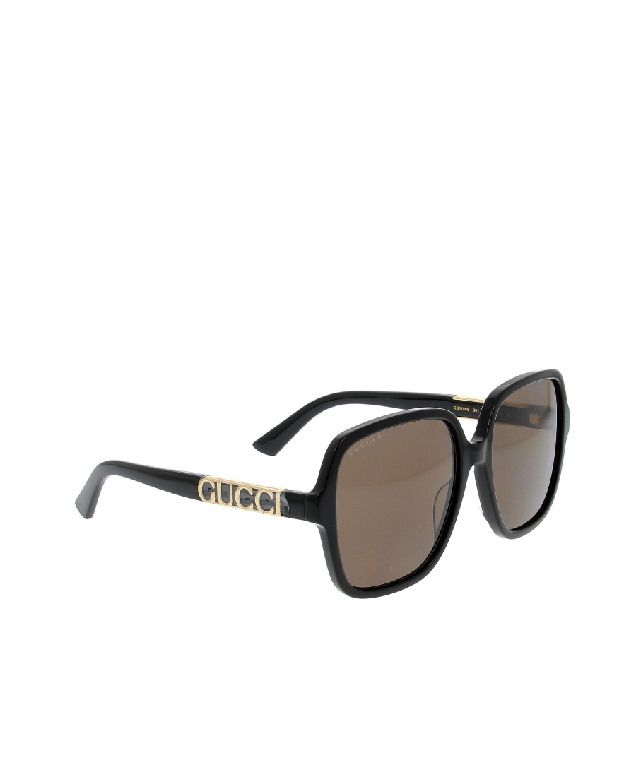 Gucci Eyewear Square Frame Sunglasses In Gray