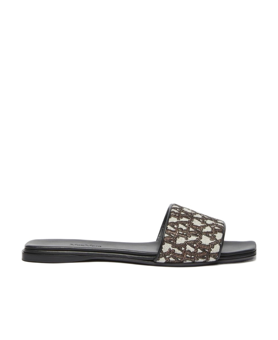 Max Mara Jacquard Shampoo In Black