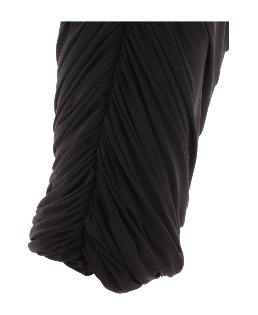 Shop Norma Kamali Diana One-shoulder Dress In Black