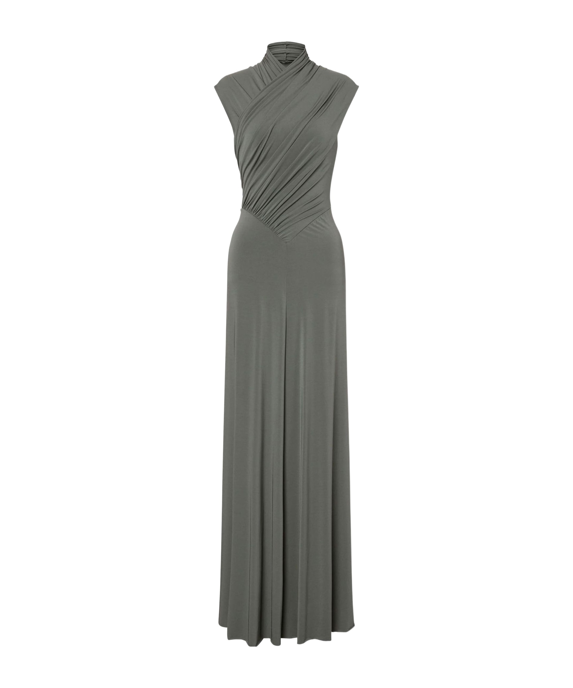 Alberta Ferretti Dress In Viscose Jersey In Black