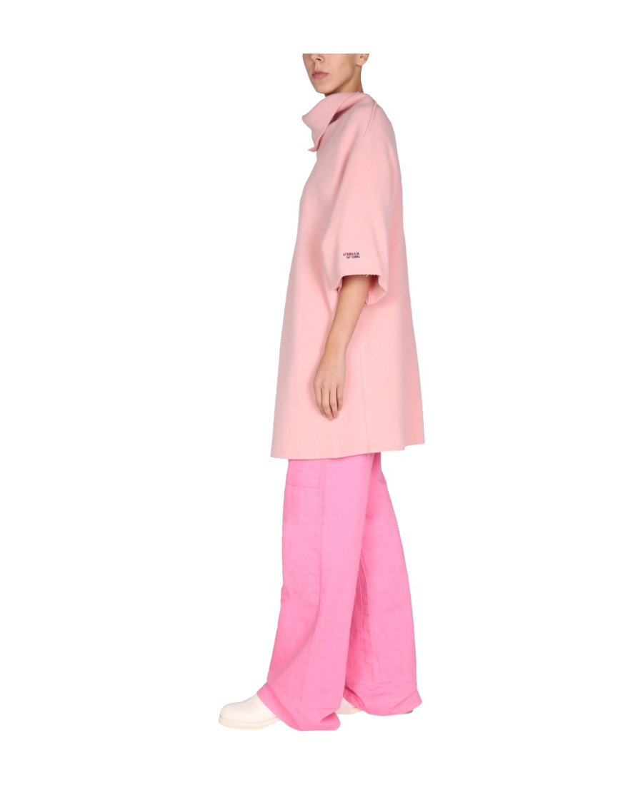 RAF SIMONS SCARF-NECK JUMPER