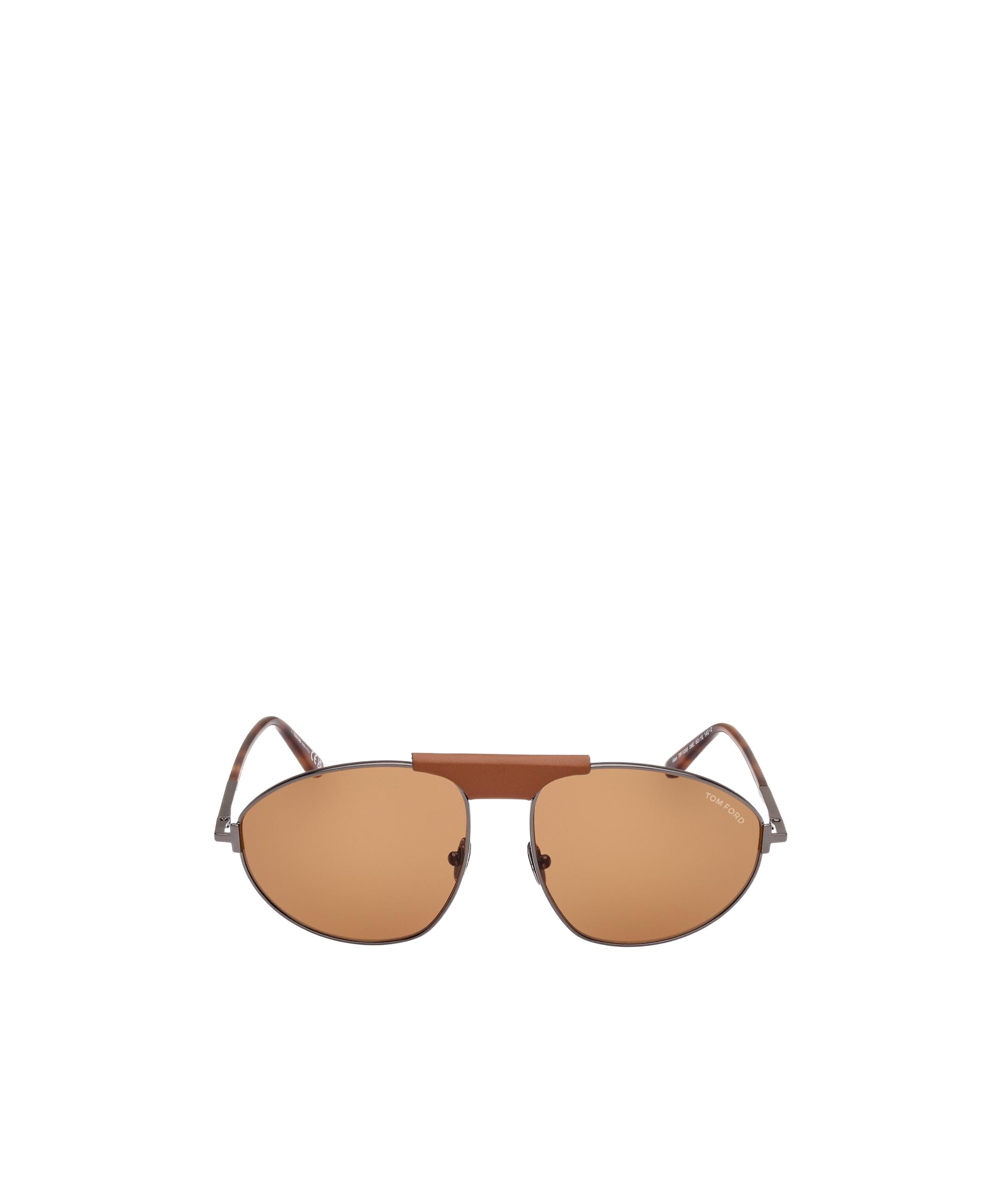 TOM FORD TOM FORD EYEWEAR KEN PILOT FRAME SUNGLASSES