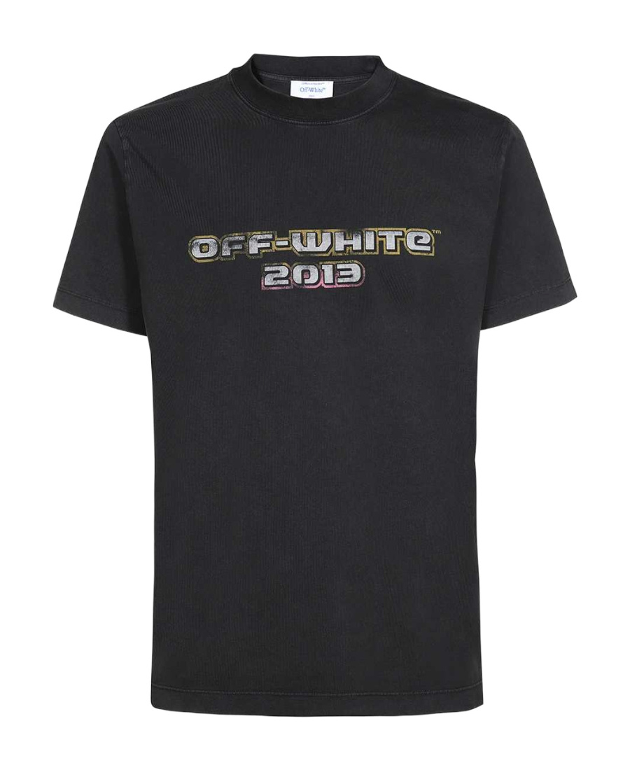 OFF-WHITE OFF-WHITE LOGO PRINTED CREWNECK T-SHIRT