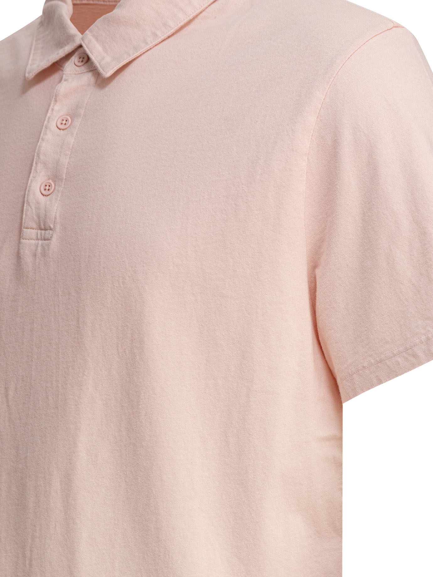 Shop Vince Garment Dye Cotton Polo Shirt