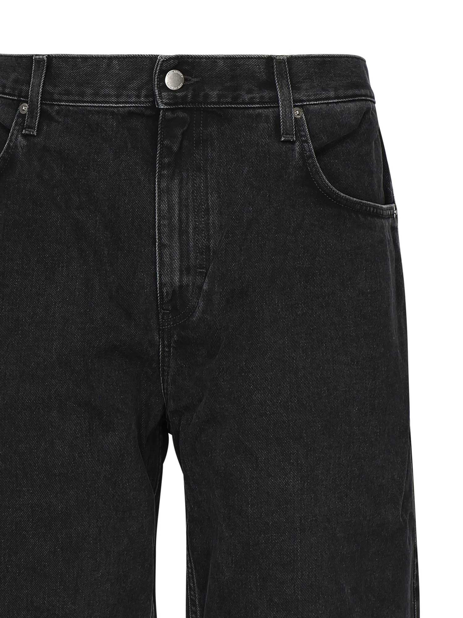 Axel Arigato Zine Relaxed-fit Jeans In Black