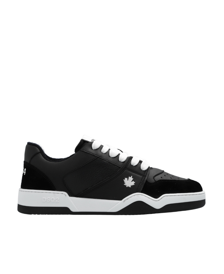 Dsquared2 Spiker Low-top Sneakers In Black