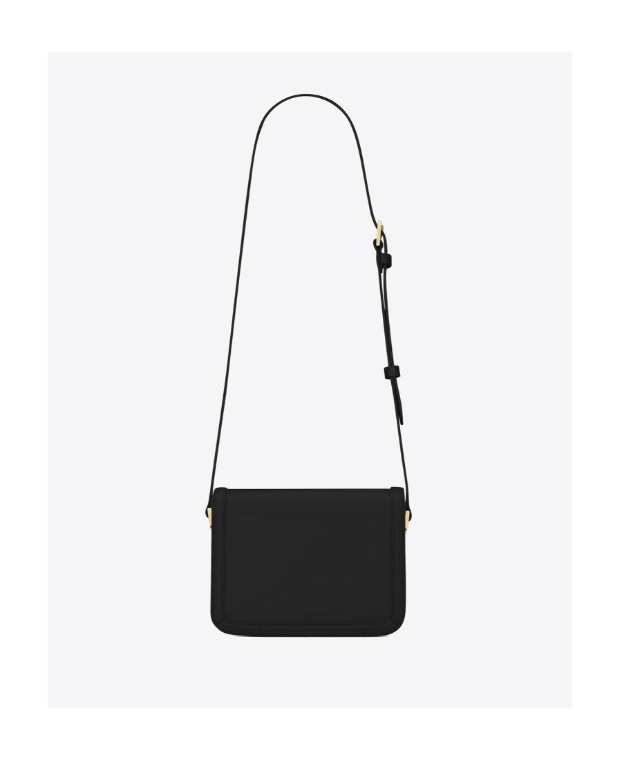 Saint Laurent Small Solferino Satchel Crossbody Bag In Black