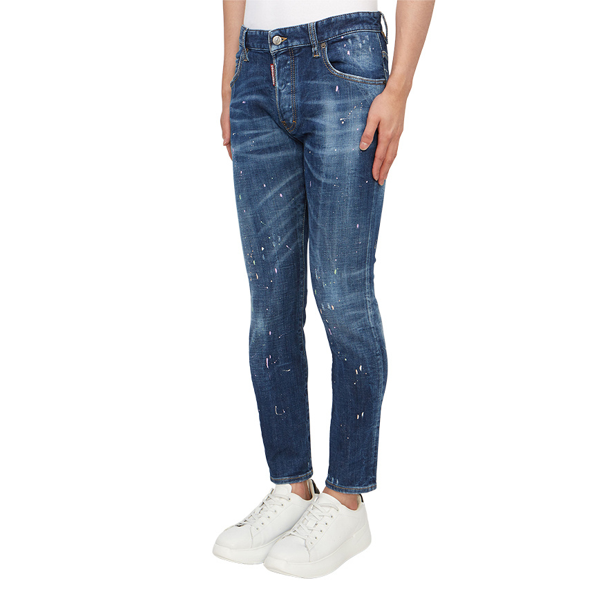 Dsquared2 Multi-pocket Jeans In Blue