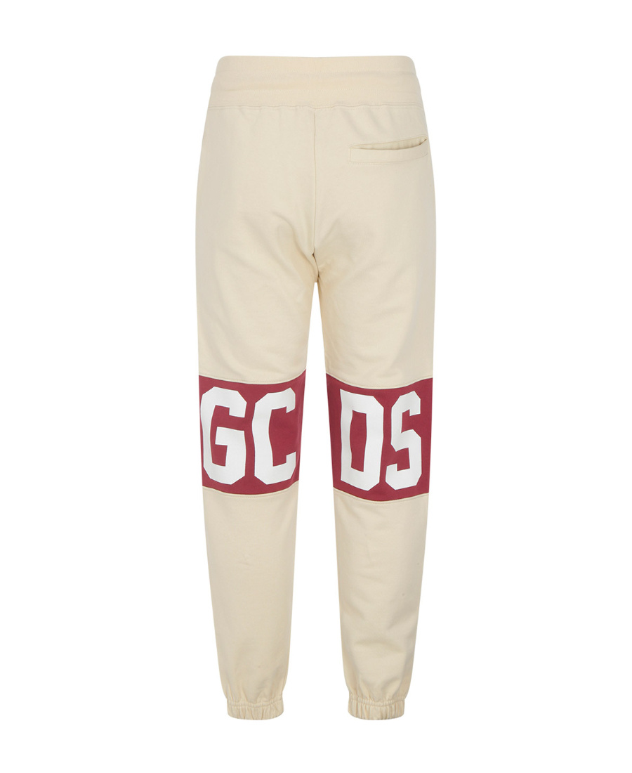 Gcds Off-white Band Lounge Pants In Nude