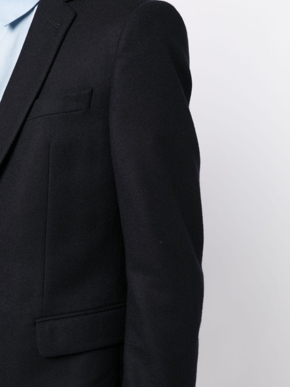 Dries Van Noten Lapel Long-sleeved Suit Set In Black