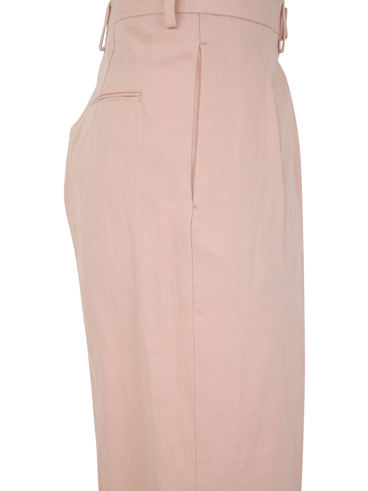 Dries Van Noten Logo Casual Pants In Nude