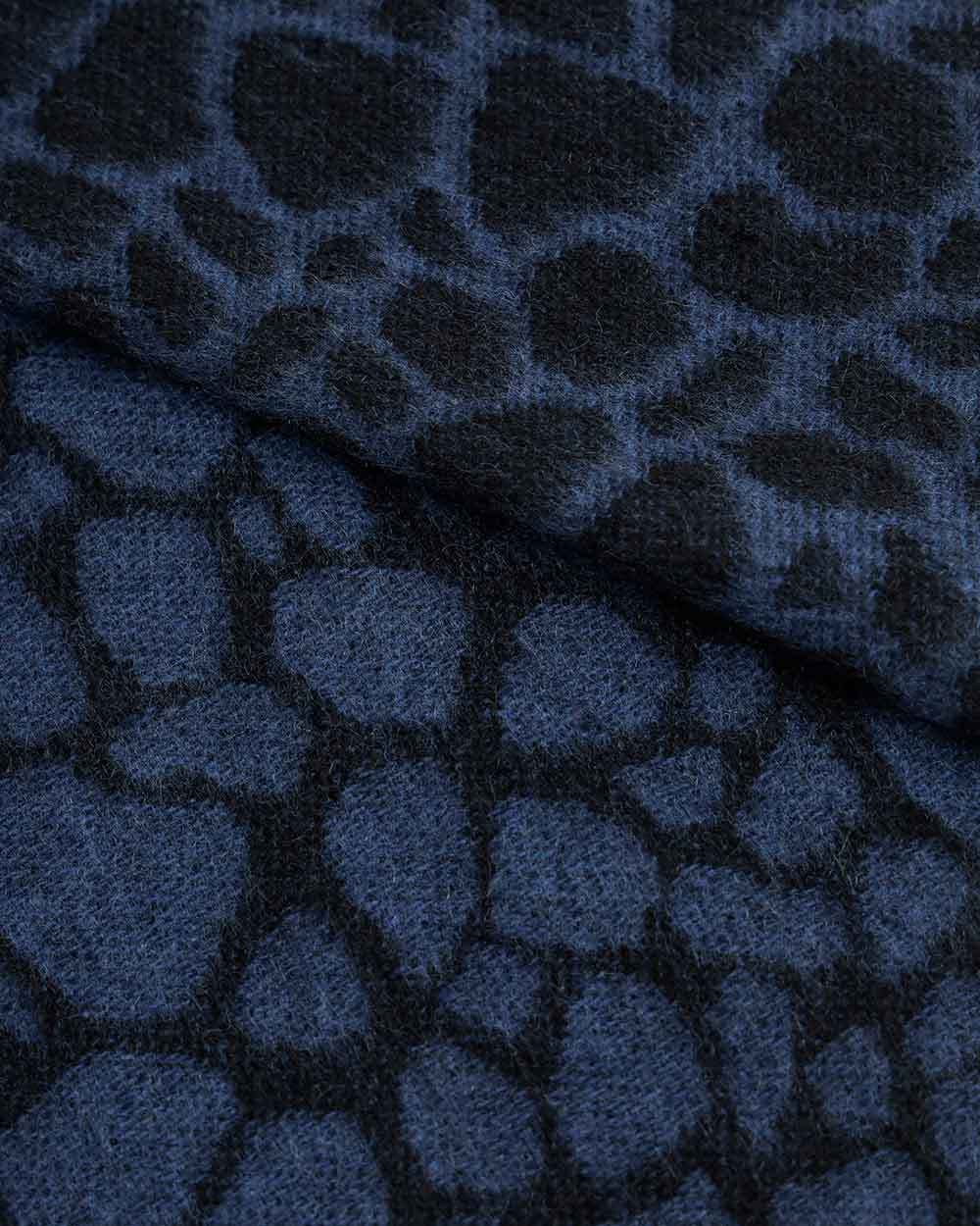 Lanvin Tassel Scarf In Blue