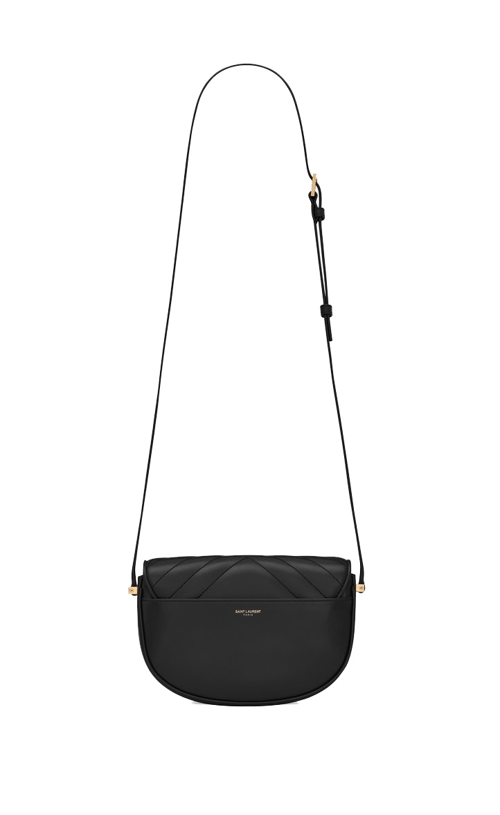 Saint Laurent Joan Quilted Shoulder Bag In White