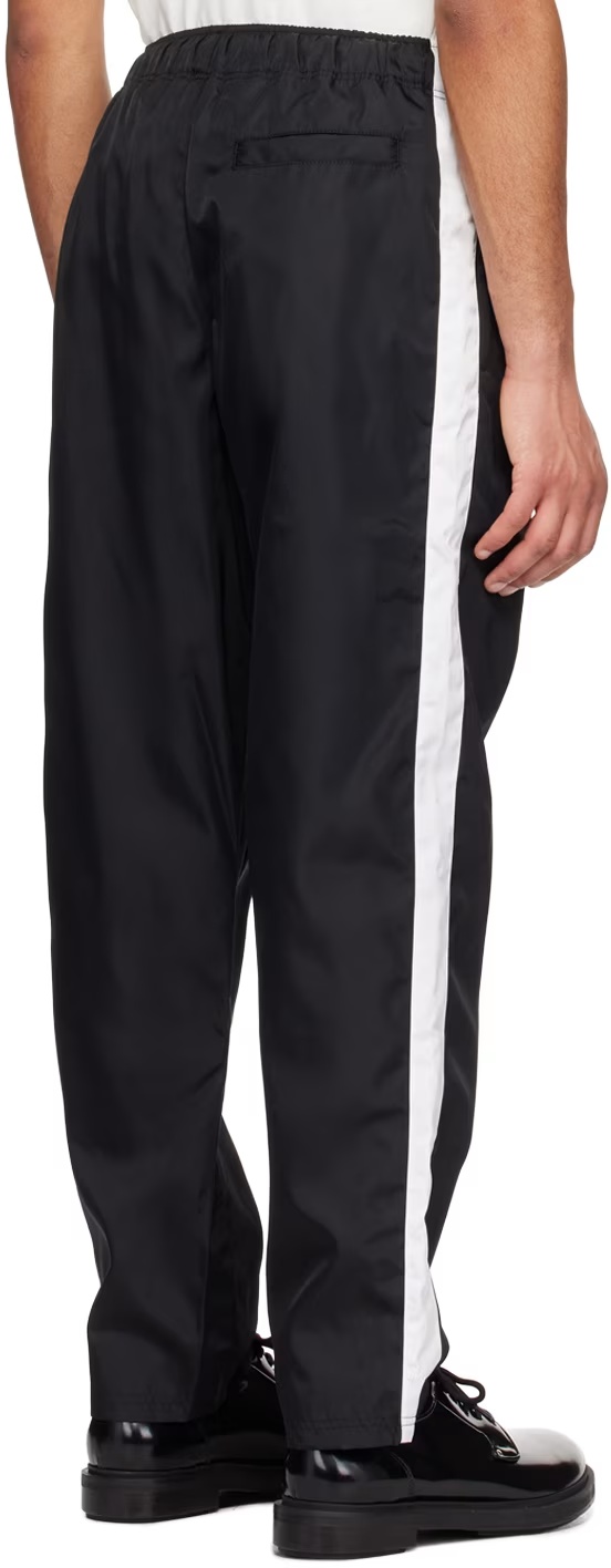 Kenzo Logo Patch Sweatpants In Black