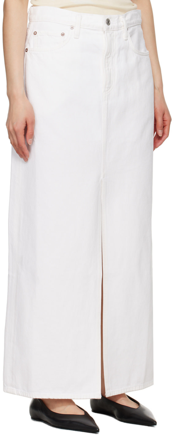 Shop Agolde Belt Loop Skirt