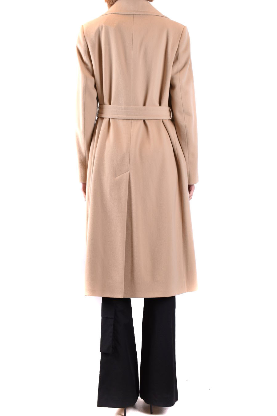 Tagliatore Waist Lapel Coat In Pink