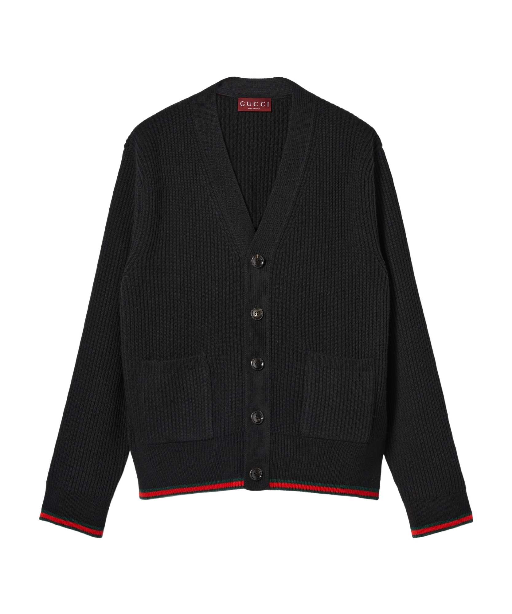 Gucci Men's Wool And Cashmere Cardigan In Black