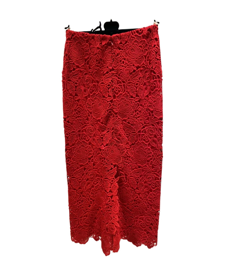 Valentino Maxirock In A-linie In Red
