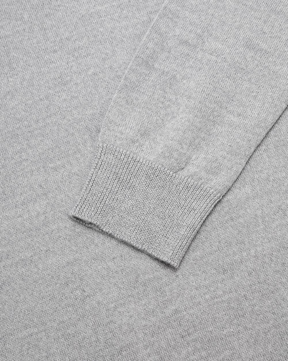Weekend Max Mara Round-collar And Long-sleeved Pullover In Gray
